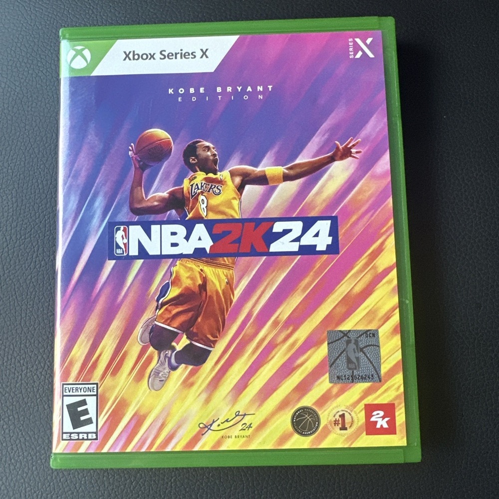NBA 2K24 2024 XBox Series X Kobe Bryant Edition Open Box Not Sealed